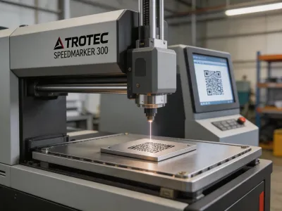 Trotec SpeedMarker 300 galvo fiber laser marker