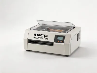 Trotec Speedy 100 flexx desktop dual-source laser
