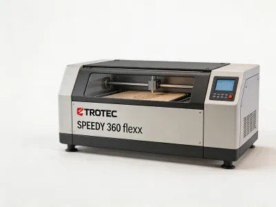 Trotec Speedy 360 flexx mid-format dual-source laser